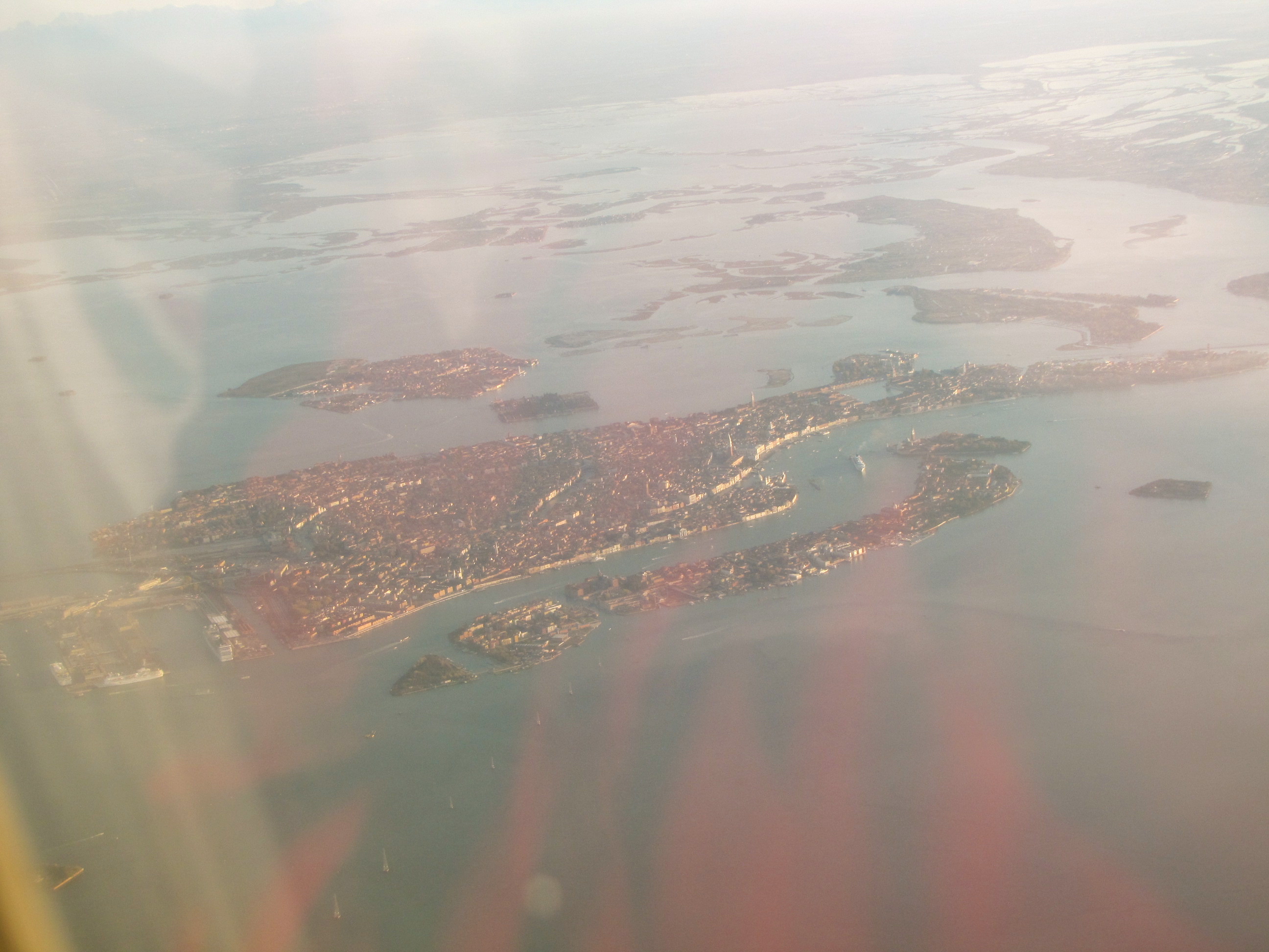 Venice from the air