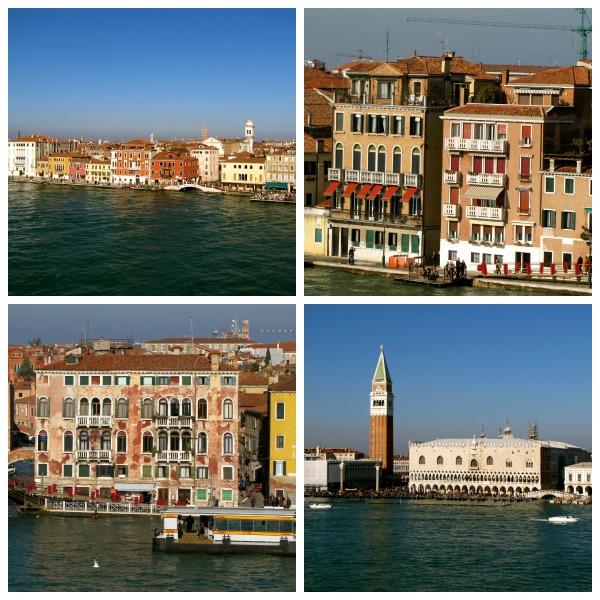 Sailing into Venice