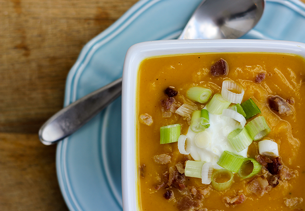 Soup Addict - Butternut Squash Apple Soup