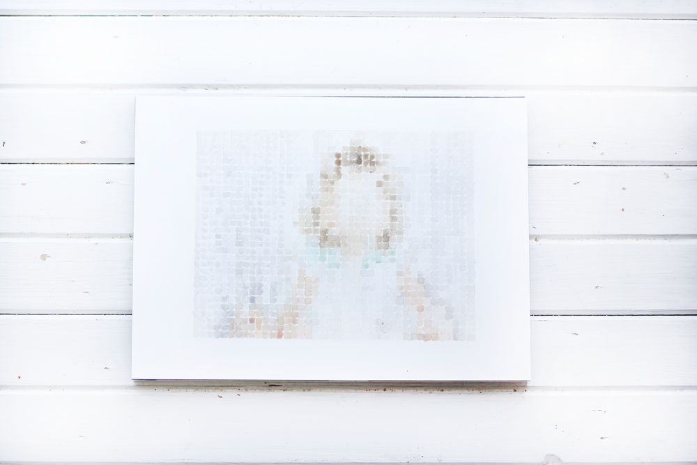 watercolour pixel painting | 27th and Olive