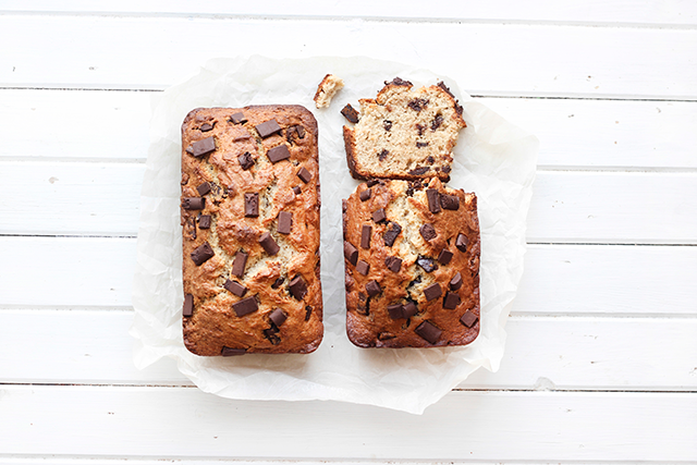 Chocolate Peanut Butter Banana Bread