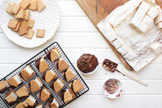 Salted Caramel S’more Bites (Unroasted!)