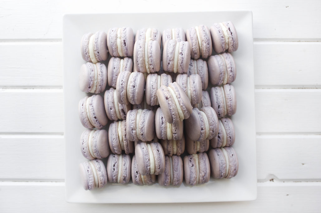 Honey Lavender Macarons